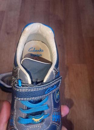 Кросівки для хлопчика clarks сині 4