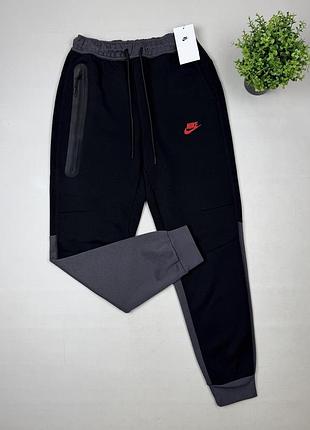 Спортивні штани чоловічі nike tech fleece чорні