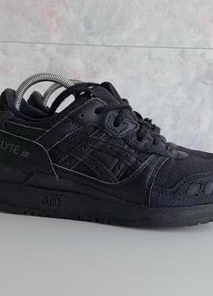 Asics gel дитячі спортивні кросівки чорного кольору оригінал 36.5 37 розмір