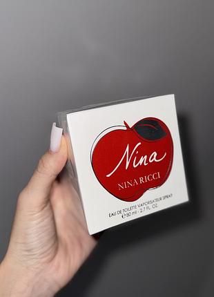 Дуже шлейфові парфуми жіночі 🌸nina ricci🌸 духи франція 75 мл парфюм ніна річі
