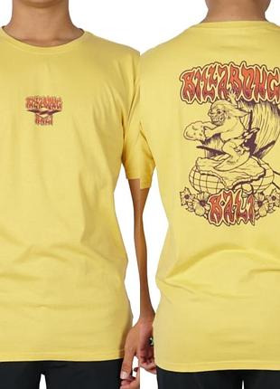 Футболка чоловіча billabong bali sunny t-shirt жовта