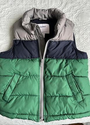 Жилетка для хлопчика old navy дута, різнокольорова