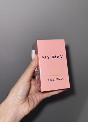 Дуже шлейфові парфуми жіночі 🌸armani my way🌸 духи франція 100 мл парфюм армані май вей