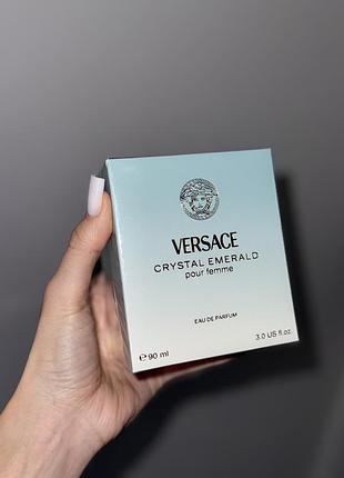 Дуже шлейфові парфуми жіночі 🌸 versace crystal emerald 🌸 духи італія 90 мл парфюм версаче