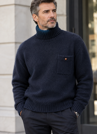 Масивний кашеміровий светр polo ralph lauren суміш кашеміру та вовни