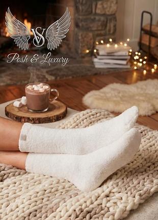 Женские плюшевые носки с противоскользящим покрытием. plush grip socks victoria’s secret. виктория сикрет