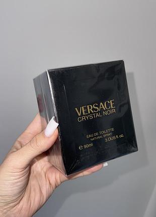 Дуже шлейфові парфуми жіночі 🌸 versace crystal noir 🌸 духи італія 90 мл парфюм версаче