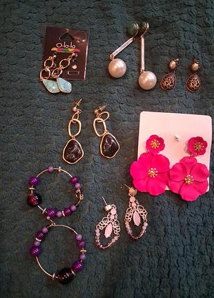 Сережки по 100 грн