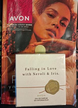 Парфумована вода avon falling in love with neroli&iris для жінок