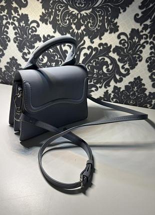 Блакитна сумочка zara 3