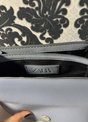 Блакитна сумочка zara 4