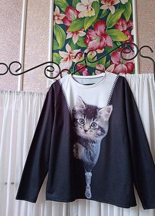 Красивий лонг з котиком. 2