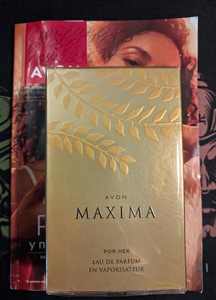 Парфумована вода avon maxima для жінок
