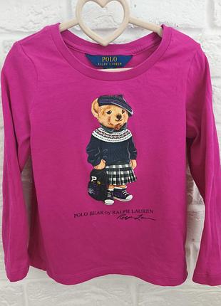 Кофта для дівчинки ralph lauren рожева на 3 роки