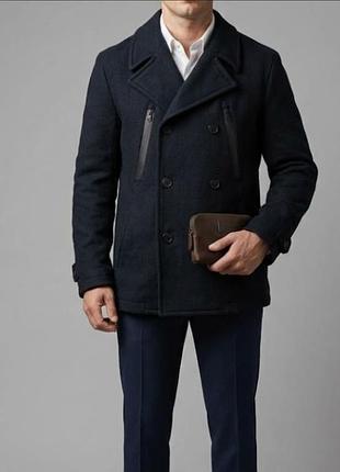 Вовняне пальто cast iron cult classic coat (pme legend) / чоловіче пальто s