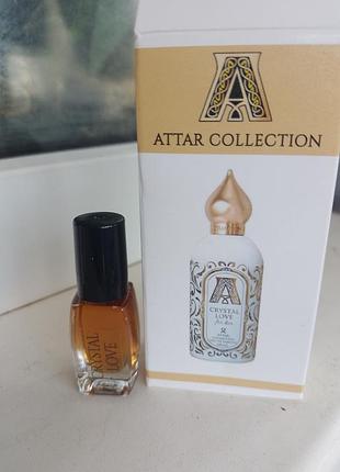 Масло парфюмерное 7 мл attar cristal love