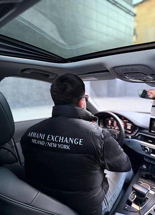 Чоловіча жилетка armani exchange чорна