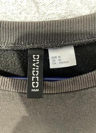 Світшот жіночий h&m сірий 3
