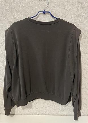Світшот жіночий h&m сірий 5