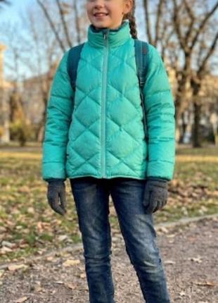 Демісезонна пухова курточка для дівчинки 10-12років, rei
