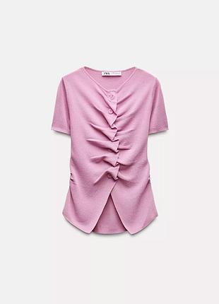Zara майка футболка
