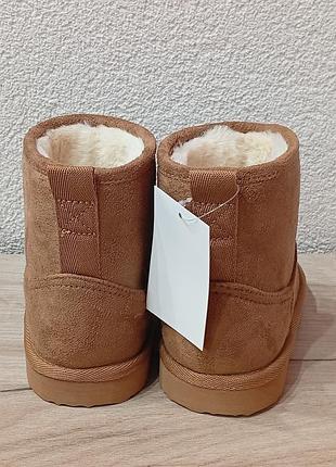 Детские угги ( сапоги с теплой подкладкой) h&amp;m 4