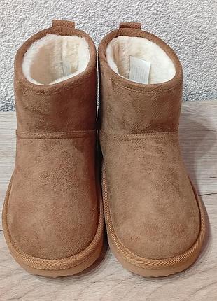 Детские угги ( сапоги с теплой подкладкой) h&amp;m 2