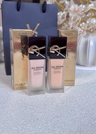 Тональний крем yves saint laurent (ysl) all hours foundation