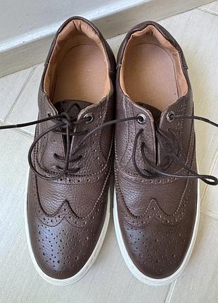 Продам шкіряні мокасини ted baker