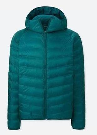 Чоловіча легка пухова куртка-парка— men's ultra light down seamless parka uniqlo