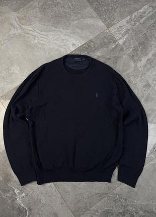 Світшот чоловічий ralph lauren чорний розмір l
