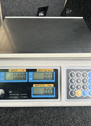 Електронна торгова вага datecs tds-700 k-15.