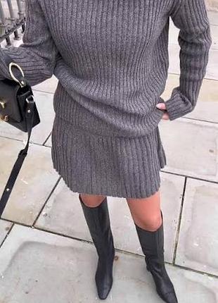 Теплий гольф светр zara 7