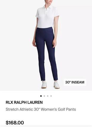 Жіночі спортивні штани  skinny вiд відомого бренду ralph lauren iз лінійки rlx s розмір
