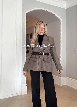 Подовжений блейзер (піджак) zara