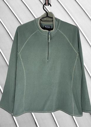 Женская флисовая кофта mountain warehouse l eu 40 ua 46 флисовая флисовый джемпер флисовый пуловер кофта с высокой горловиной флисовая зепка