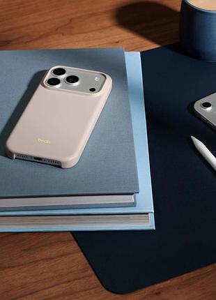 Чохол beats case with magsafe and camera control для iphone 17 pro max (mgje4) - lime stone 8