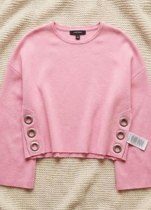 Стильный укороченный свитшот / кроп-топ от бренда fb sister knitwear. турція на s-l