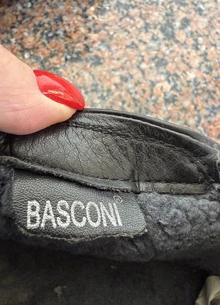 Шкіряні зимові черевики basconi 3
