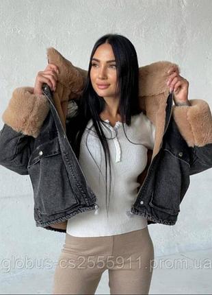 Куртка джинсова утеплена 4