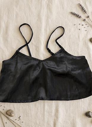 Топ prettylittlething чорний xs-m