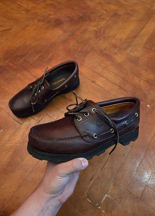 Timberland classic boat shoes moc toe туфли