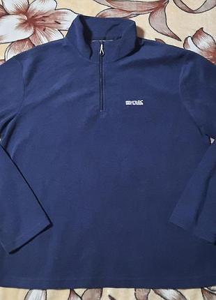 Тонкая флисовая кофта regatta thompson fleece / мужская легкая флиска регата xl