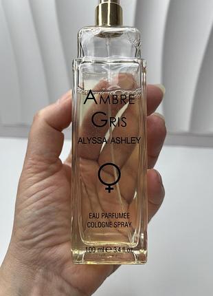 Alyssa ashley ambre gris eau parfumée cologne spray, 100 мл 4