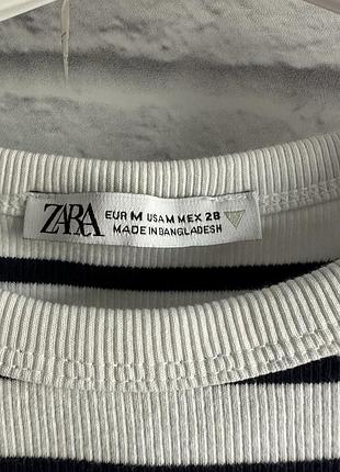 Топ у смужку zara 2