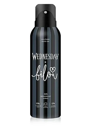 Дезодорант-спрей «древесина и ваниль» bilou wednesday solitude suits me deodorant spray, 150 мл