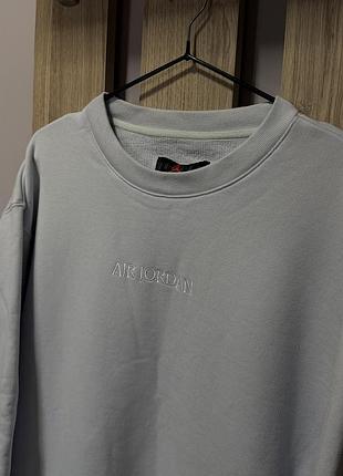 Кофта air jordan washed fleece crew