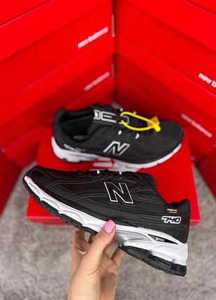 Водонепроникні кросівки new balance 740 cordura gtx black white