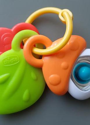 Chicco игрушка прорезыватель зубов погремушка