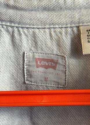 Джинсовий жилет levis на блискавці 4